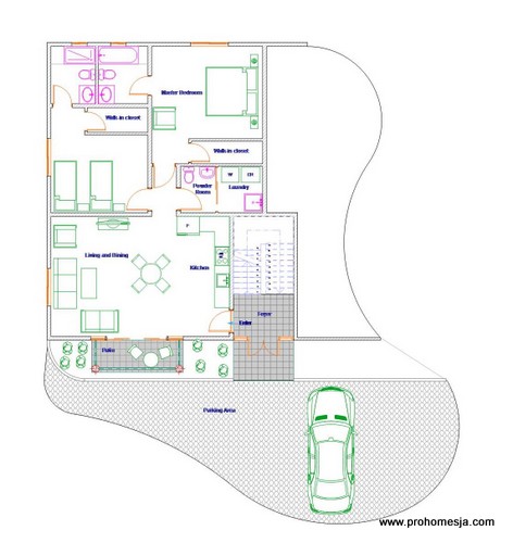Floor Plan for Jamaica Vacation Rentals Business Travelers or Family Vacation Home, Kingston